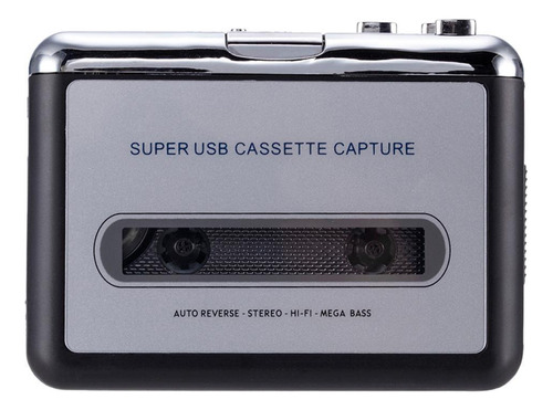 Conversor De Casete Usb A Mp3 Pc Para Capturar Audio Estéreo
