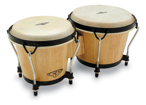 Latin Percussion Cp221-aw Bongos Tradicionales De Madera - N