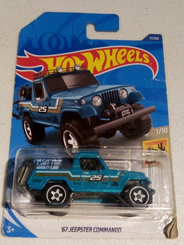 Hot Wheels | 2018 | '67 Jeep Commando Aqua