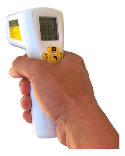 Termómetro Infrarrojo Digital Temperatura Corporal Blanco