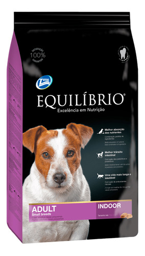 Comida Para Perro Adulto Equilibrio Indoor Raza Pequeña 2kg