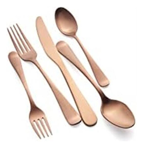 Cambridge Silversmiths Rhiannon Cobre Satinado Juego De Cubi