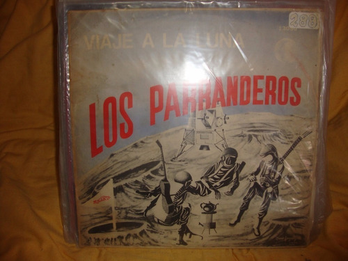 Vinilo Los Parranderos Viaje A La Luna C3