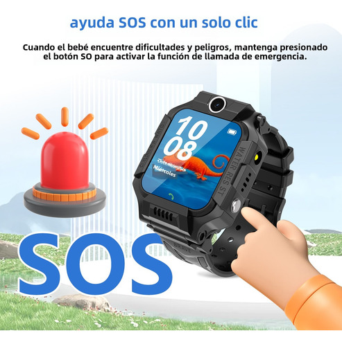 Q19pro Reloj Inteligente Para Niños Bluetooth Talk Hd Screen Ip67 Waterproof Para Android / Ios Reloj Unisex Para Niños Y Niñas