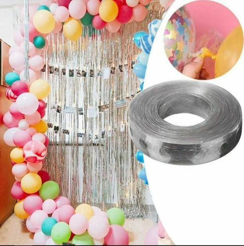 Cinta Orgánica Para Armar Arcos De Globos X 5mt