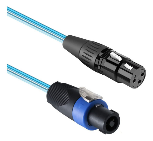 Cable De Speakon Xlr, Adaptador Hembra De Speakon Xlr H...