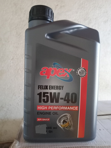 Aceite Para Motor 15w40 Apex