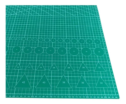 Mat Cutting Tapete De Corte Base Tabla Salvacorte A2 60x45cm GENERICO