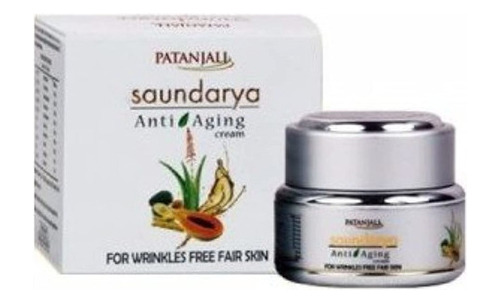 Patanjali Saundarya Crema Facial Anti Envejecimiento, 15g