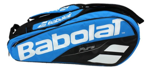 Raqueteira Babolat Pure 6r Térmica Preto E Azul