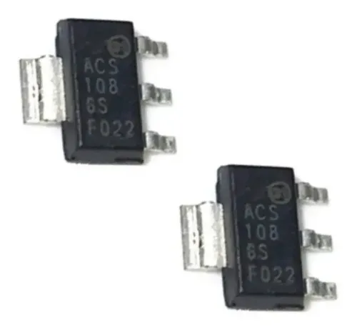 5x Composants électroniques ACS108-8SA TO92 - Semi-conducteurs
