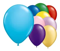 Comprar 8 Bolsas Globo Latex 9in Color 50pz Payaso Fiesta Decoración
