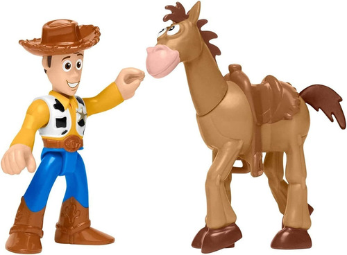 Fisher-price Imaginext Toy Story Woody &amp; Bullseye