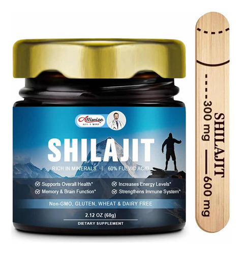 Shilajit Del Himalaya 100% Puro(resina) 30g