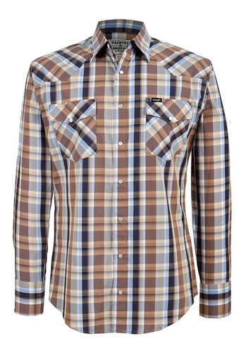 Camisa Vaquera Hombre Wrangler Manga Larga Ro59