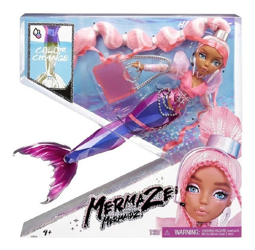 Boneca Mermaze Mermaidz Color Change Core Harmonique S1 Mga