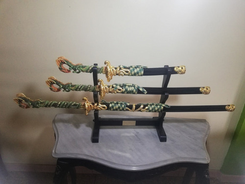 Imagen 4 de 4 de Set De Espadas Katana Japonesa