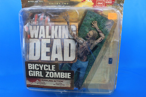 Bicycle Girl Zombie The Walking Dead Mcfarlane Toys (Usado)