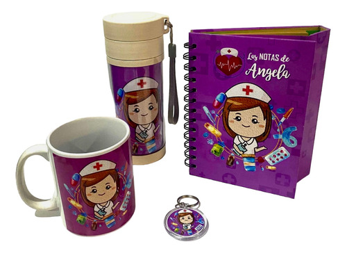 Regalo Para Enfermera Personalizado Doctora Área Salud