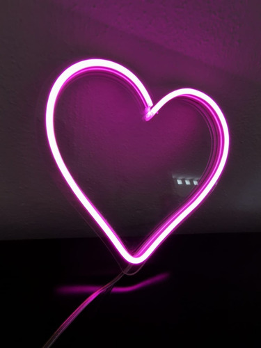 Neon Corazon Mini Led Acrilico