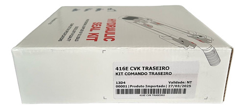Kit Reparo Completo Comando Traseiro Retro Caterpillar 416e