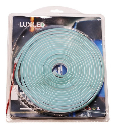 Rollo Led Neon Ultra Brilloso 5 Mtr 12v Flexible Color De La Luz Ice