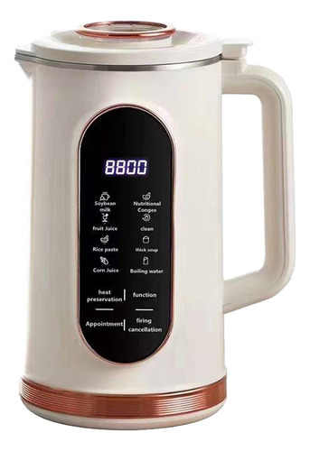 Máquina Para Hacer Leche De Nueces, Licuadora Beige 1500ml