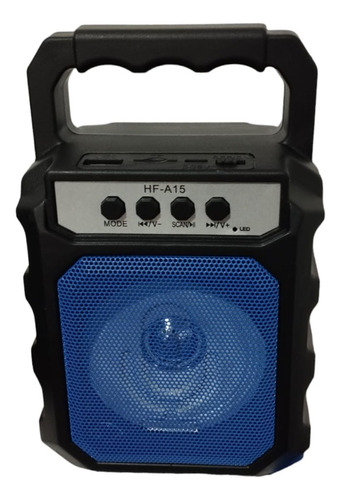 Parlante Portatil 3 Pulgadas Bluetooth Recargable Usb Radio 