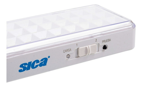 Imagen 8 de 9 de Luz De Emergencia Sica - Led Recargable - 8hs De Autonomía Color Blanco