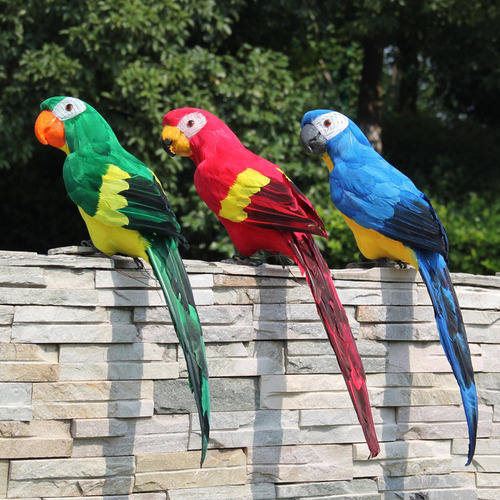 Pájaro Loro Modelo Simulación Loro Pluma Loro Guacamayo