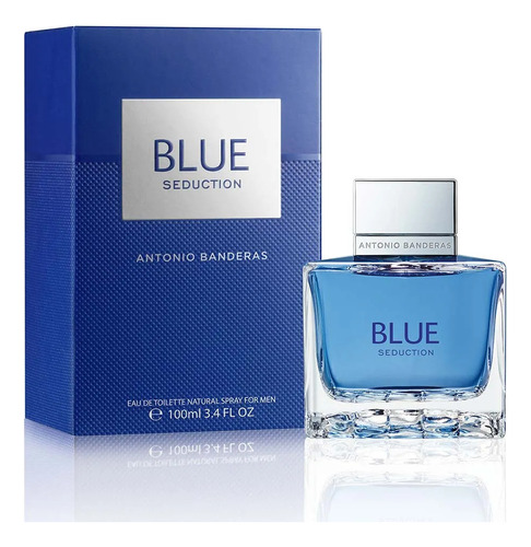 Perfume Hombre Blue Seduction De Antonio Banderas Edt 100ml