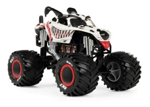 Carrinho Monster Jam True Metal Monster Mutt Dalmatian 1:24