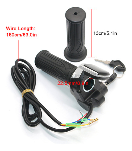 Acelerador Eléctrico Con Mango De Bicicleta Grip Twist Power