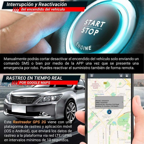 5 Gps Mini Tracker Localizador Vehicular Tk311b Plataforma