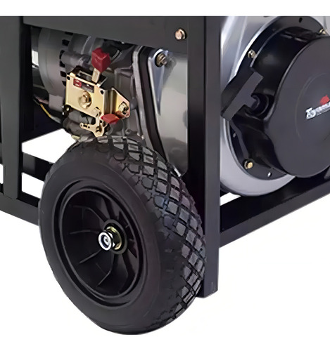 Gerador Energia Diesel 7,5kva Trif Tdg8500e3dxp + Ats Toyama