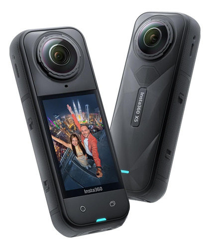 Camara De Acción Insta360 X5 8k Con Inteligencia Artificial Negro