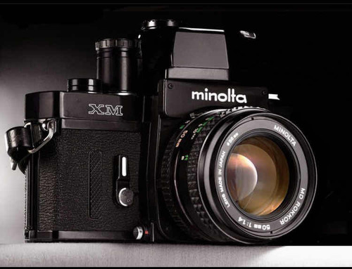 Minolta Xm Cámara Análoga 35mm De Colección, Funciona Al 100