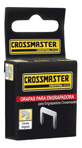 Grapas Rectas 11,3mm X 1000 Unidades Crossmaster 9932314