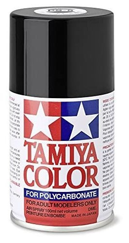 Tamiya 86005 Paint Spray, Negro.