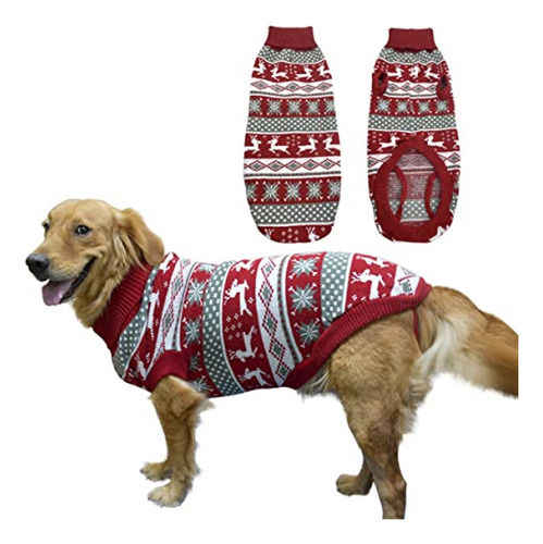 Ropa Navideña Para Perros Vehomy Suéter De Navidad Para Perr