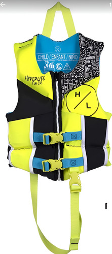 Chaleco Salvavidas Hyperlite Niños 15kg A 25kg