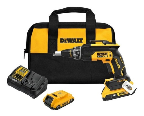 Atornillador Tabiquero Dewalt Dcf630d2 20v Xr + 2 Bat Y Car