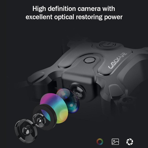 Mini Dron Plegable 4k Para Fotografía Aérea Rc Helicóptero U