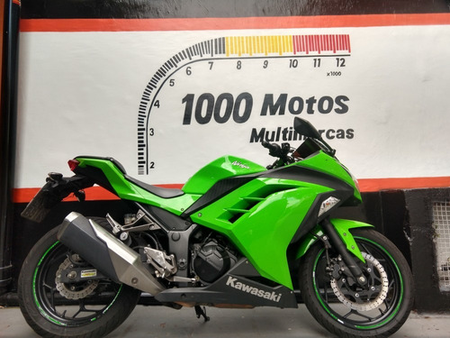 Kawasaki Ninja 300 2015 Otimo Estado Aceito Moto