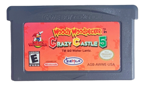 Woody Woodpeaker Crazy Castle 5 Gameboy Advance