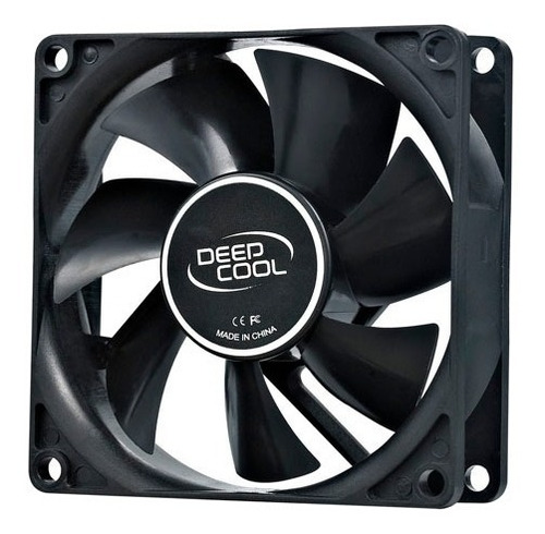 Fan Cooler Ventilador Deepcool Xfan 80 8x8cm Negro Molex