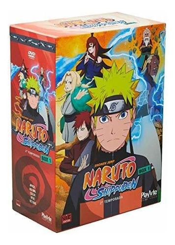 Dvd Naruto Shippuden 2ª Temporada, Box 1