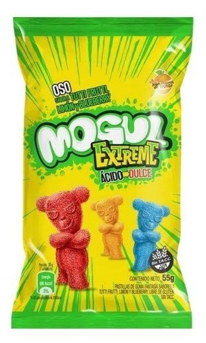 Gomitas Mogul Extreme Ositos 50g Caja X 10un