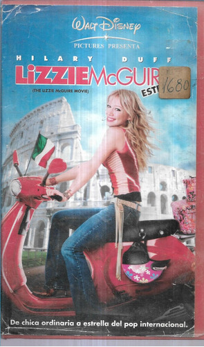 Lizzie Mcguire Estrella Pop Hilary Duff Walt Disney Vhs