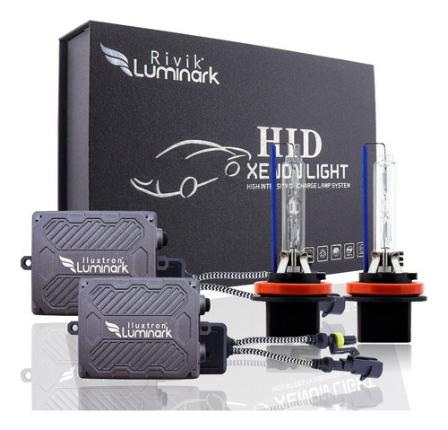Par Lâmpada Xenon Luminark Premium Supreme H11 Fast Start Qa